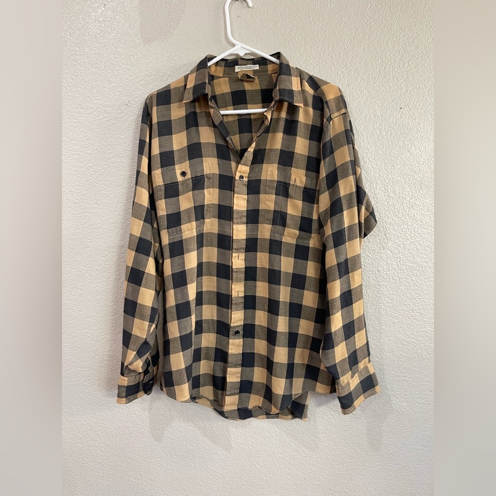 Campus vintage Checkered button down Shirt